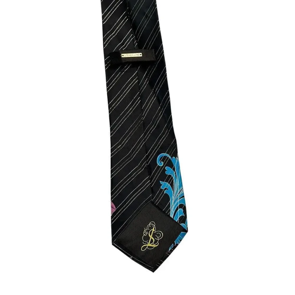 Geoffrey Bean Steven Land Liberty Silk Ties Men’s Neckties Floral NWOT Flowers